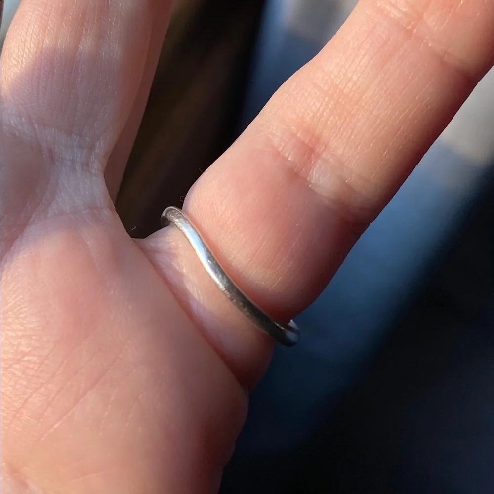 sterling silver and turquoise ring